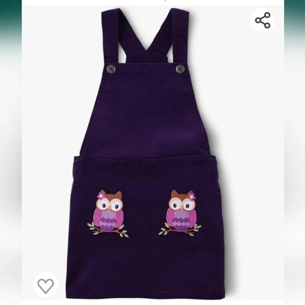 Gymboree Girls and Toddler Embroidered Sleeveless Skirtall Jumpers. Size 12